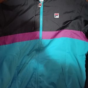 Mens Fila Ambrose Wind breaker Hoody
